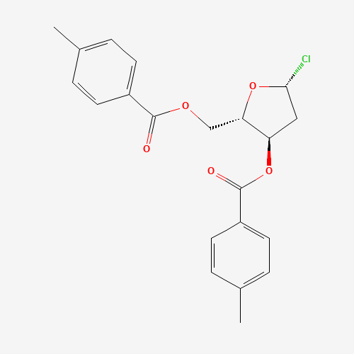 141846-57-3 2-Deoxy-3,5-di-O-p-toluoyl-a-L-ribofuranosyl Chloride chemical structure