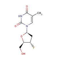 25526-93-6 3'-Deoxy-3'-fluoro Thymidine chemical structure