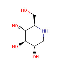 19130-96-2 Deoxynojirimycin chemical structure