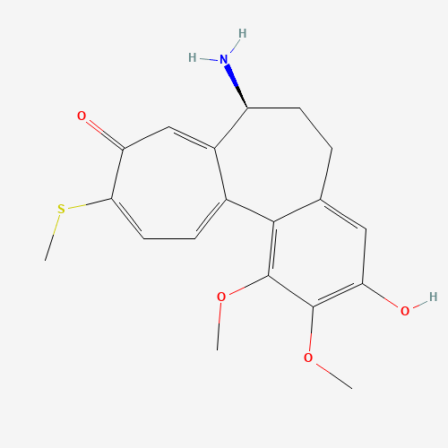 97043-09-9 N-Desacetyl 3-Demethyl Thiocolchicine chemical structure