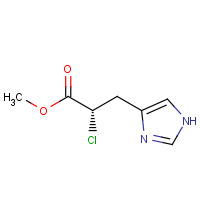 64407-67-6 Desamino (aS)-Chloro Histidine Methyl Ester chemical structure