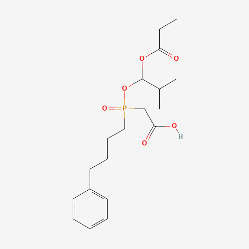 123599-78-0 rac-Des(4-cyclohexyl-L-proline) Fosinopril Acetic Acid chemical structure