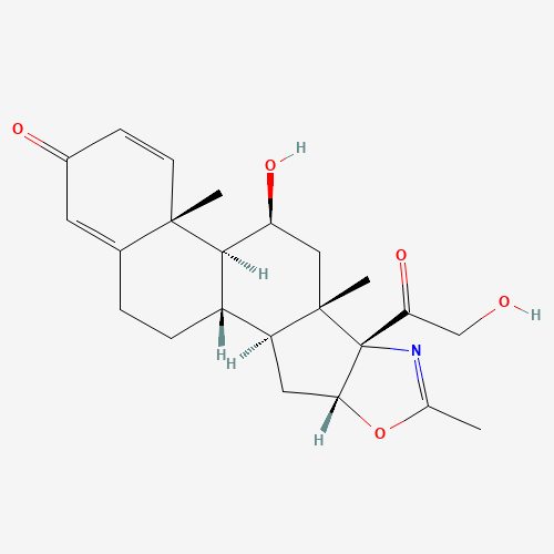 13649-57-5 21-Desacetyl Deflazacort chemical structure