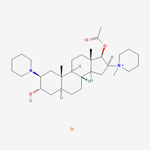 73319-13-8 3-Desacetyl Vecuronium Bromide chemical structure