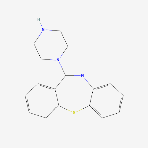 5747-48-8 N-Des[2-(2-hydroxyethoxy)ethyl] Quetiapine chemical structure