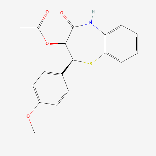 87447-47-0 Des[5-(2-dimethylamino)ethyl] Diltiazem chemical structure