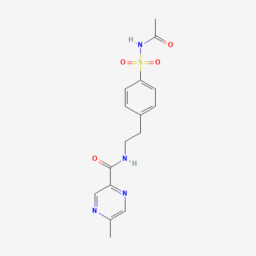 104838-12-2 N-Des(cyclohexylaminocarbonyl)-N-acetyl Glipizide chemical structure