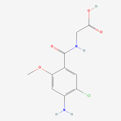 65567-29-5 N-Des(2-diethylamino) Metoclopramide Acetic Acid chemical structure