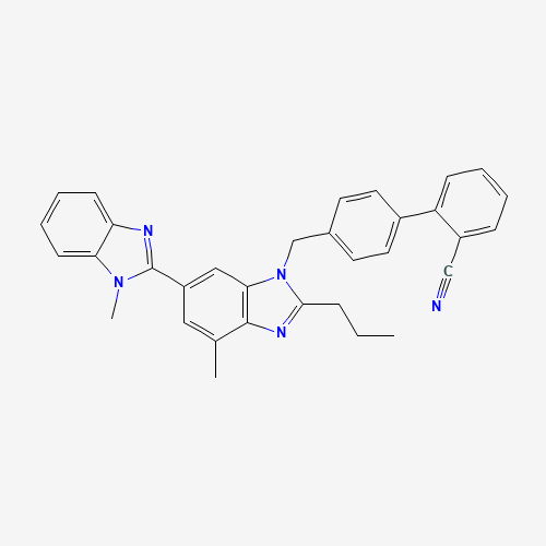 144702-27-2 2-Descarboxy-2-cyano Telmisartan chemical structure