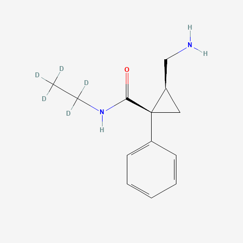 1217609-30-7 N-Desethyl Milnacipran-d5 chemical structure