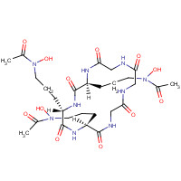 34787-28-5 Desferrichrome chemical structure