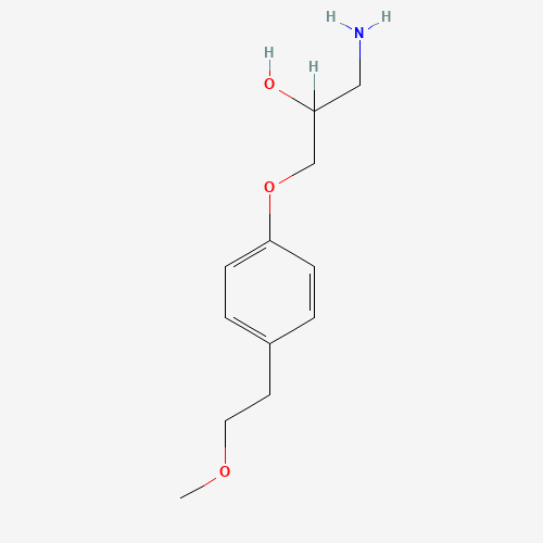 74027-60-4 N-Desisopropyl Metoprolol chemical structure