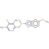 863029-89-4 4-Desmethoxy-4-chloro Omeprazole chemical structure
