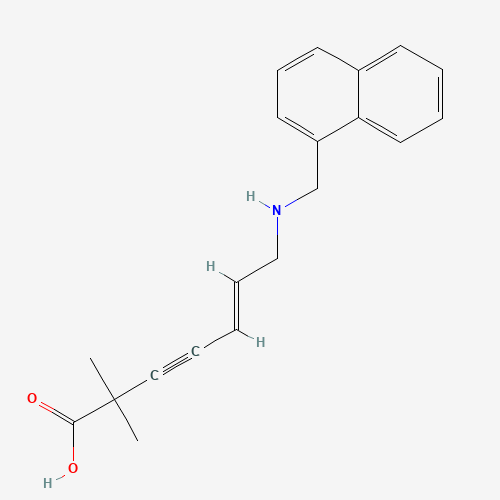 99473-15-1 N-Desmethylcarboxy Terbinafine chemical structure