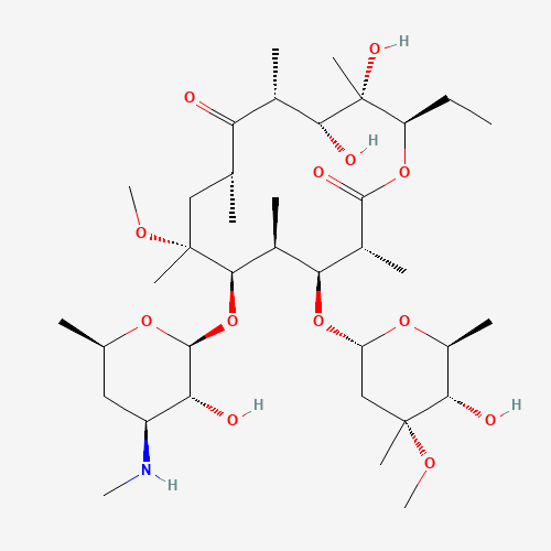 101666-68-6 N-Desmethyl Clarithromycin chemical structure