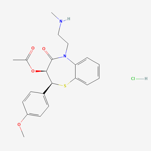 130606-60-9 N-Desmethyl Diltiazem Hydrochloride chemical structure