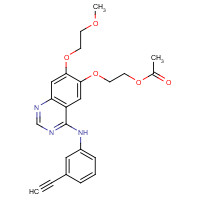 183320-15-2 Desmethyl Erlotinib Acetate chemical structure