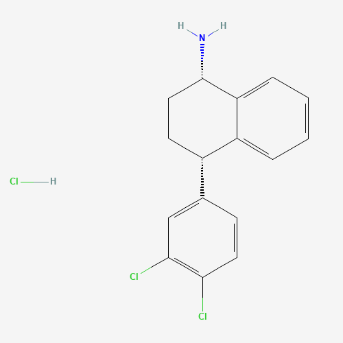 675126-10-0 (1S,4S)-N-Desmethyl Sertraline Hydrochloride chemical structure