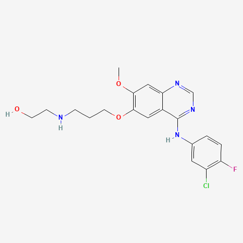 847949-56-8 3-Desmorpholinyl-3-hydroxyethylamino Gefitinib chemical structure
