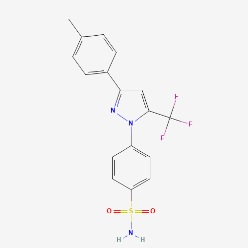 331943-04-5 N-De(4-sulfonamidophenyl)-N'-(4-sulfonamidophenyl) Celecoxib chemical structure