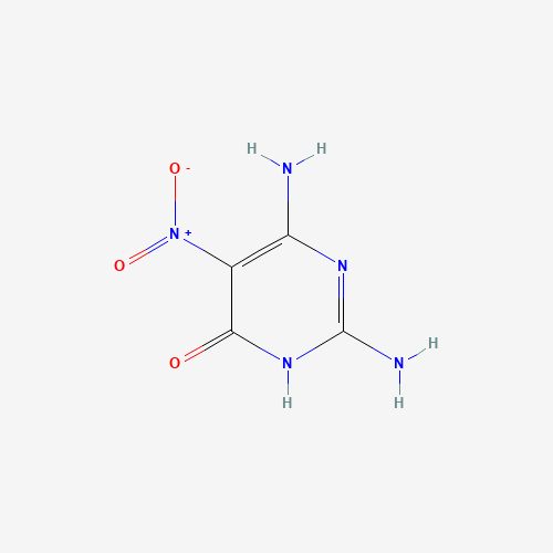3346-23-4 2,6-Diamino-4-hydroxy-5-nitrosopyrimidine chemical structure