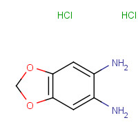 81864-15-5 1,2-Diamino-4,5-methylenedioxybenzene,Dihydrochloride chemical structure