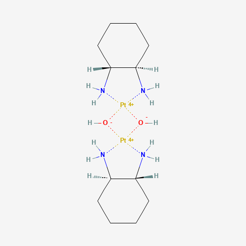 82398-34-3 Diaquo[(1R,2R)-1,2-cyclohexanediamine]platinum Dimer Dinitrate chemical structure