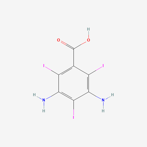 5505-16-8 3,5-Diamino-2,4,6-triiodobenzoic Acid chemical structure