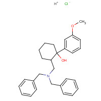 66170-21-6 trans-(+/-)-2-[(N,N-Dibenzylamino)methyl]-1-(3-methoxyphenyl)cyclohexanol Hydrobromide chemical structure