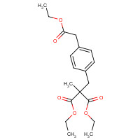 223123-63-5 4-(2,2-Dicarboethoxy-propyl)phenylacetic Acid Ethyl Ester chemical structure