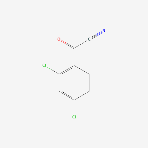 35022-43-6 2,4-Dichlorobenzoyl Cyanide chemical structure