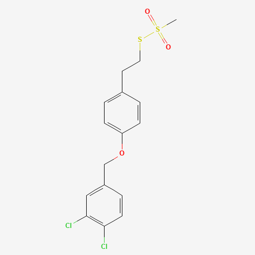 887354-40-7 2-[4-(3,4-Dichlorobenzyloxy)]phenylethyl Methanethiosulfonate chemical structure
