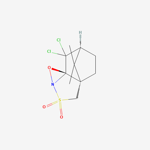 127184-05-8 (+)-[(8,8-Dichlorocamphoryl)sulfonyl]oxaziridine chemical structure
