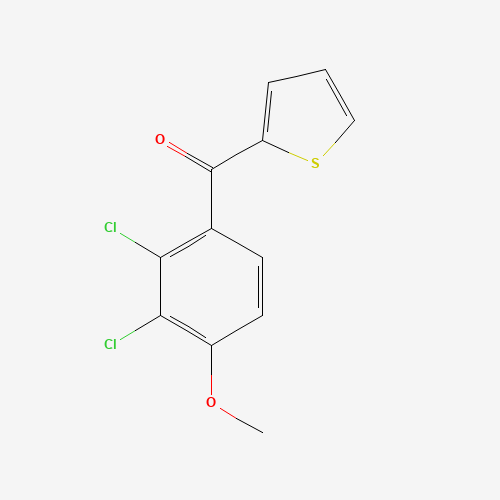 40180-05-0 (2,3-Dichloro-4-methoxyphenyl)-2-thienylmethanone chemical structure