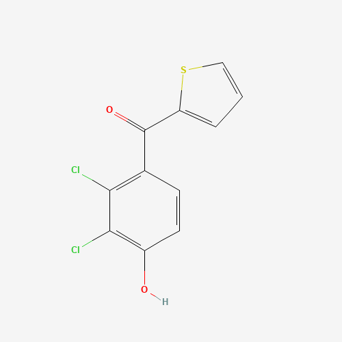 40180-03-8 (2,3-Dichloro-4-oxyphenyl)-2-thienylmethanone chemical structure