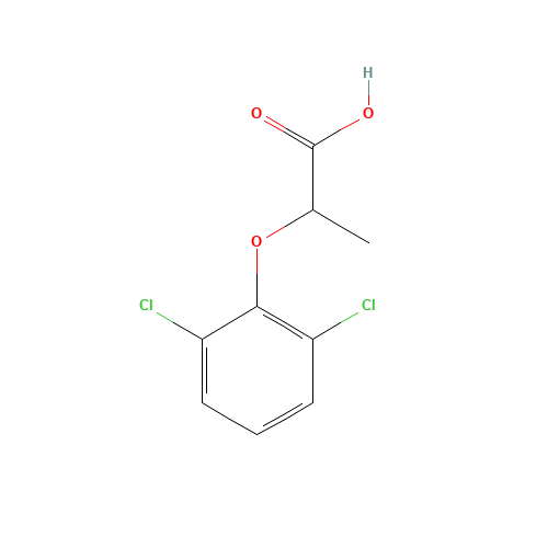 25140-90-3 2-(2,6-Dichlorophenoxy)propionic Acid chemical structure
