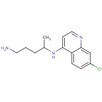 4298-14-0 Didesethyl Chloroquine chemical structure