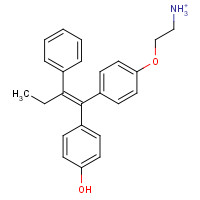 1217237-98-3 (E/Z)-N,N-Didesmethyl-4-hydroxy Tamoxifen chemical structure