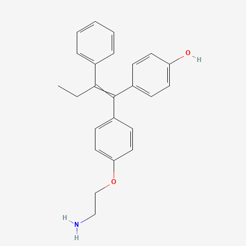 1217237-98-3 (E/Z)-N,N-Didesmethyl-4-hydroxy Tamoxifen chemical structure