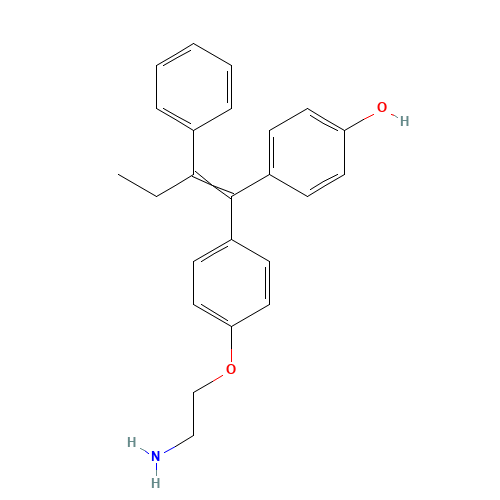 1217237-98-3 (E/Z)-N,N-Didesmethyl-4-hydroxy Tamoxifen chemical structure