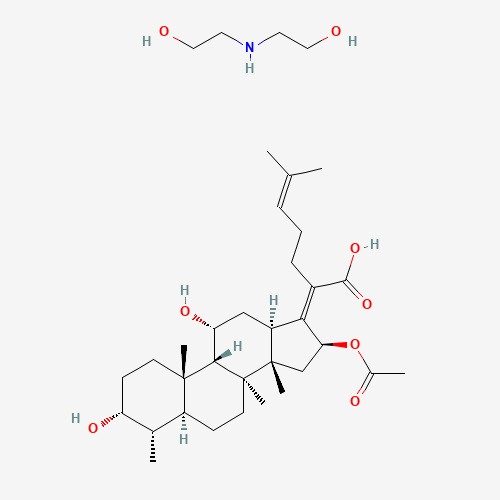 16391-75-6 Diethanolamine Fusidate chemical structure