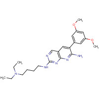 862370-79-4 N2-[4-(Diethylamino)butyl]-6-(3,5-dimethoxyphenyl)-pyrido[2,3-d]pyrimidine-2,7-diamine chemical structure