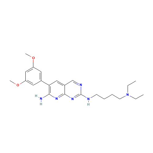 862370-79-4 N2-[4-(Diethylamino)butyl]-6-(3,5-dimethoxyphenyl)-pyrido[2,3-d]pyrimidine-2,7-diamine chemical structure