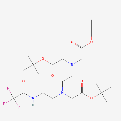 180152-84-5 Diethylenetriaminetriacetic Acid Trifluoroacetamide Tri(tert-butyl Ester) chemical structure
