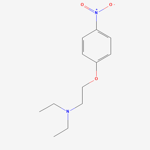 19881-36-8 Diethyl[2-(4-nitrophenoxy)ethyl]amine chemical structure