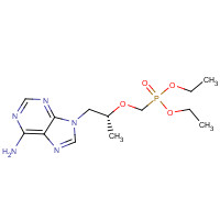 180587-75-1 (R)-9-[2-(Diethylphosphonomethoxy)propyl] Adenine chemical structure