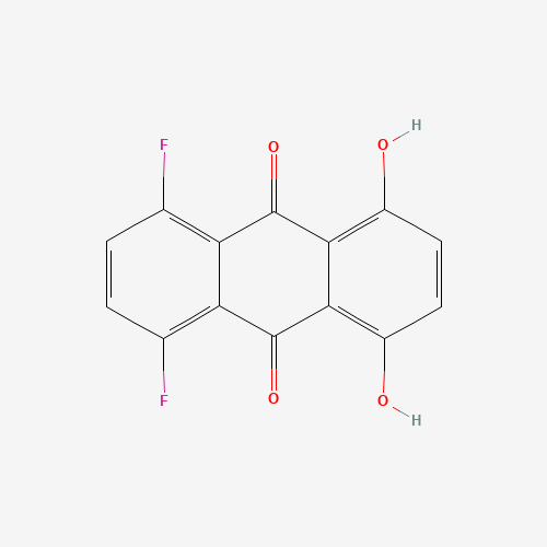 131401-54-2 1,4-Difluoro-5,8-dihydroxyanthraquinone chemical structure