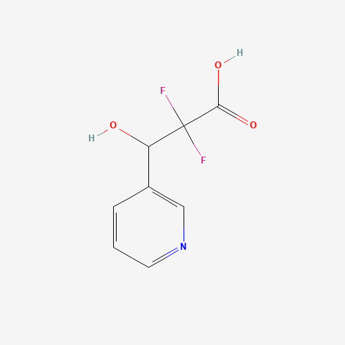 887354-54-3 2,2-Difluoro-3-hydroxy-(3-pyridyl)propionic Acid chemical structure