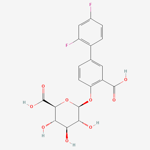 58446-29-0 Diflunisal 1-O-b-D-Glucuronide chemical structure