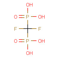 10596-32-4 Difluoromethylenediphosphonic Acid chemical structure
